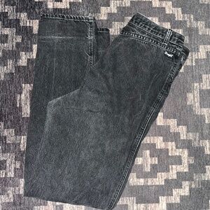 Vtg Wrangler Silverlake Bareback Jeans Black Size 15/16
